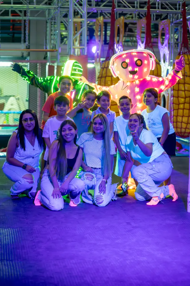 El mejor parque de trampolines para cumpleaños en Santiago